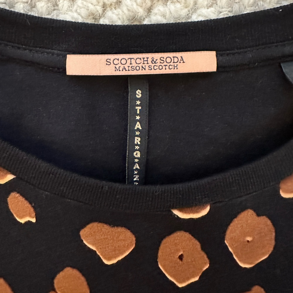Scotch & Soda — NWT Size M — Women’s Cheetah 3D T-Shirt - Picture 6 of 6